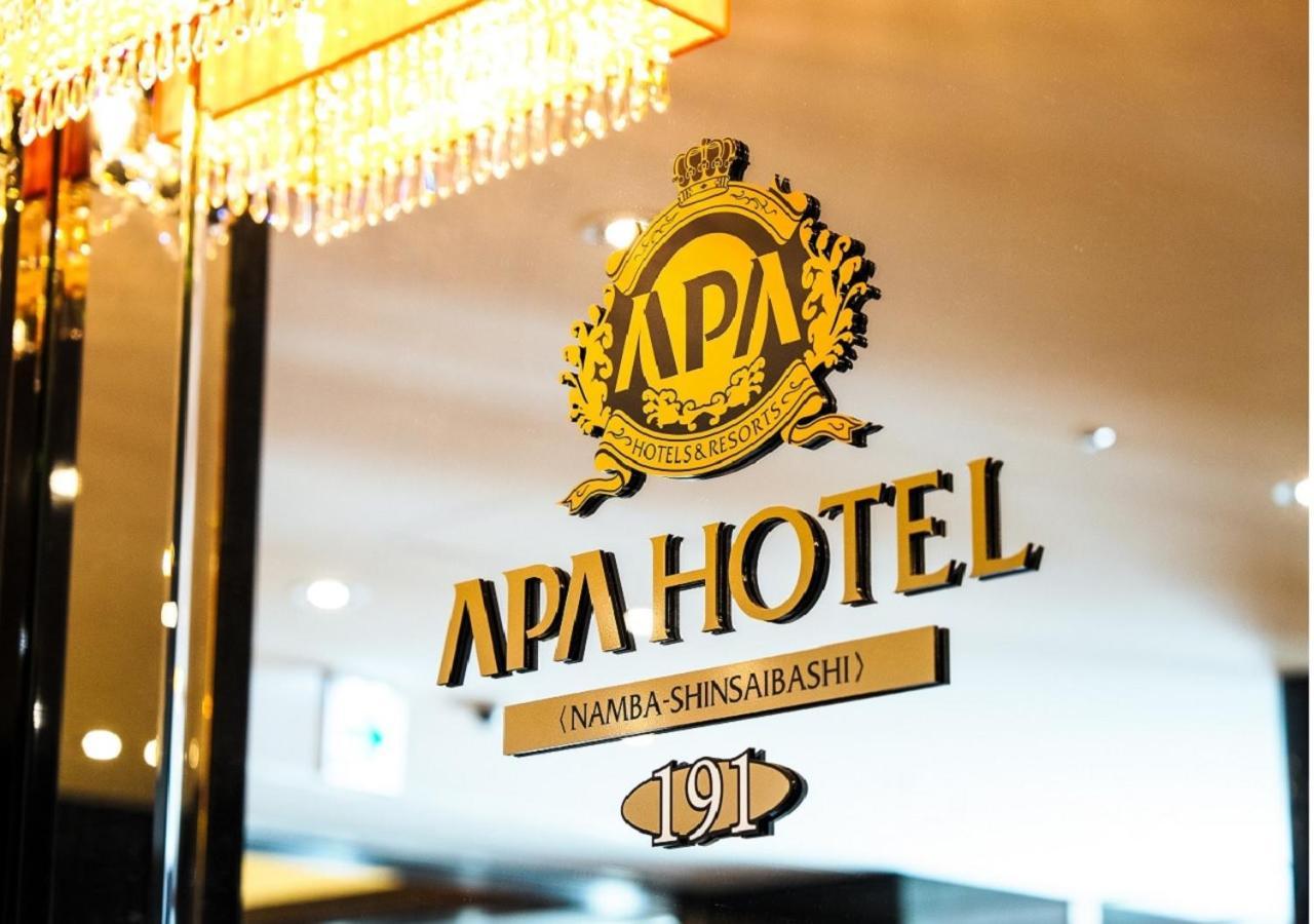 Apa Hotel Namba Shinsaibashi Osaka Buitenkant foto